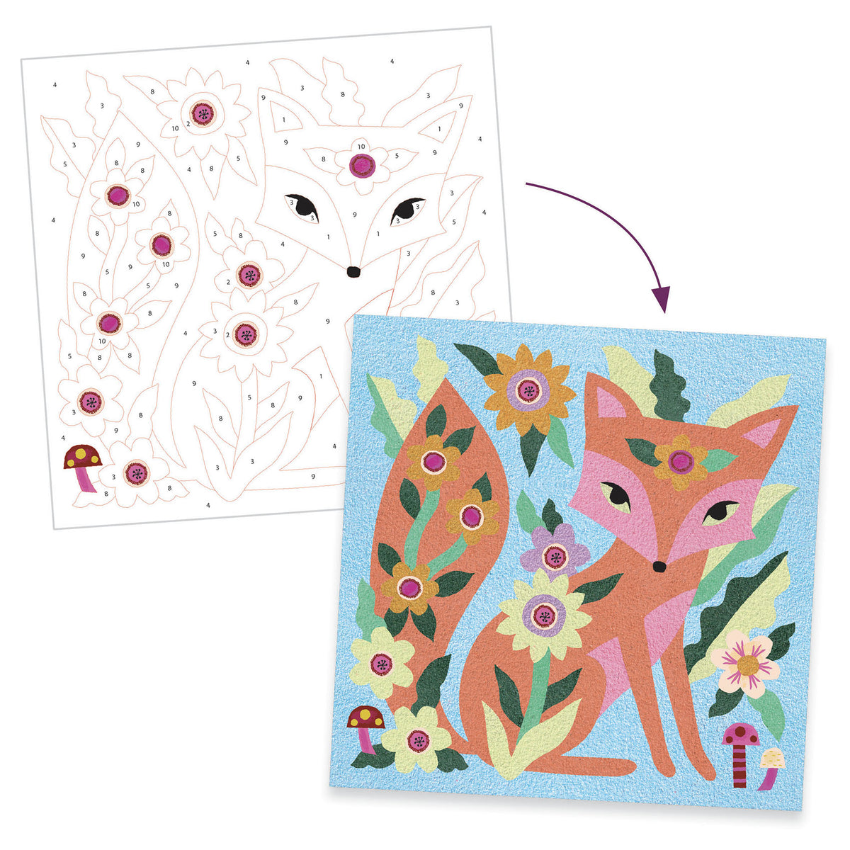 יצירה עם חול מאיר בחושך - נצנוצי הגינה Default Title