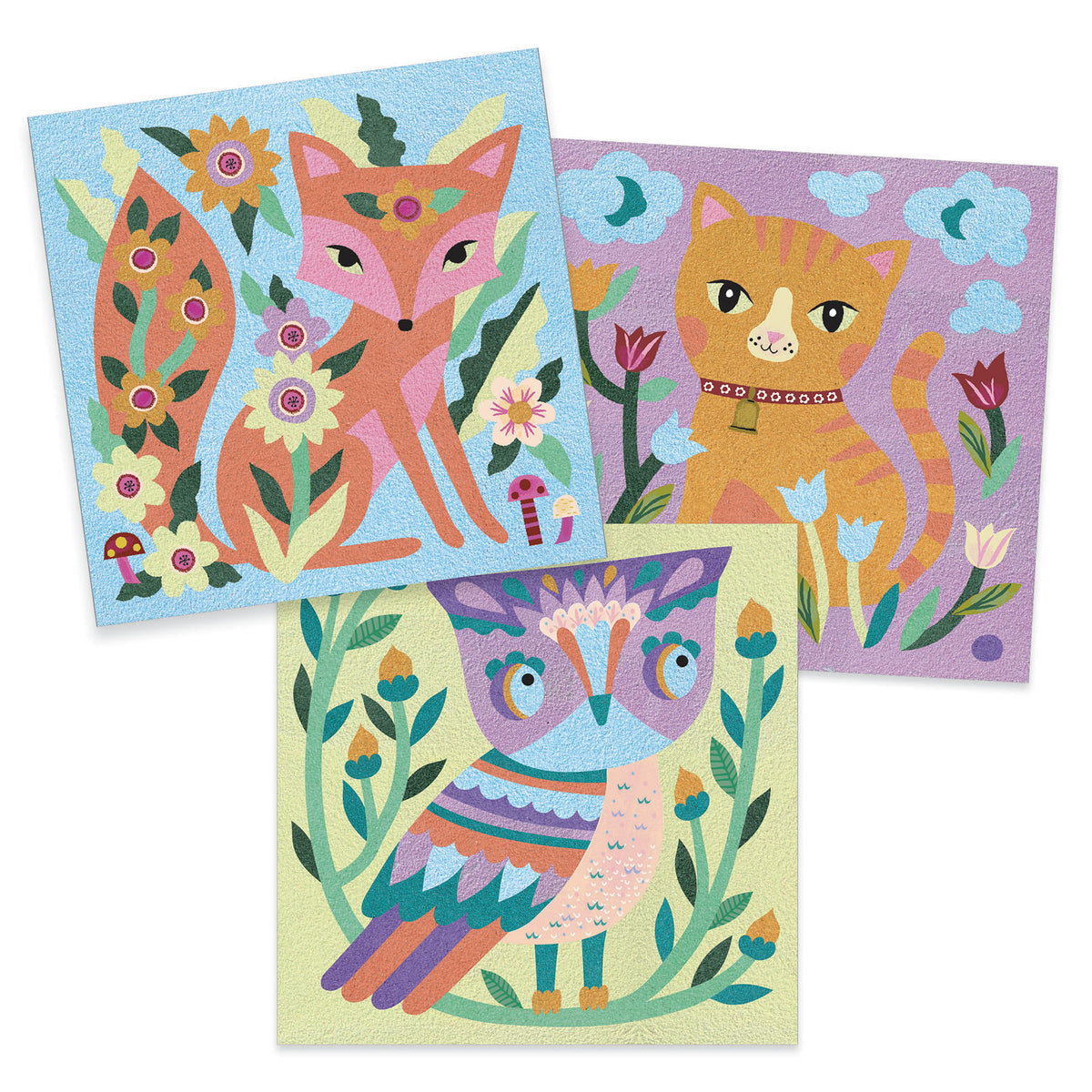 יצירה עם חול מאיר בחושך - נצנוצי הגינה Default Title