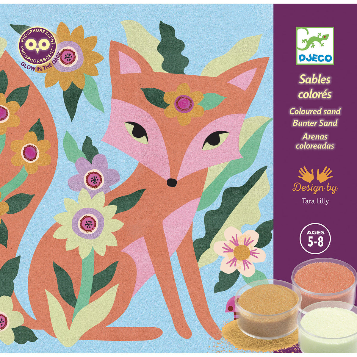 יצירה עם חול מאיר בחושך - נצנוצי הגינה Default Title