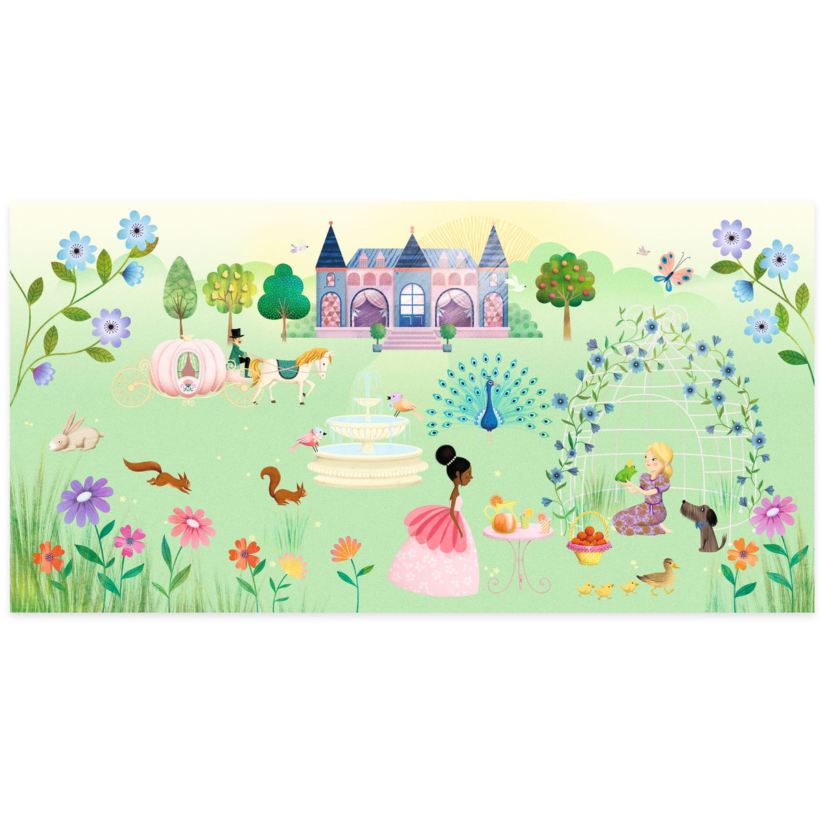 יצירה מדבקות רב פעמי - חיים בטירה Default Title