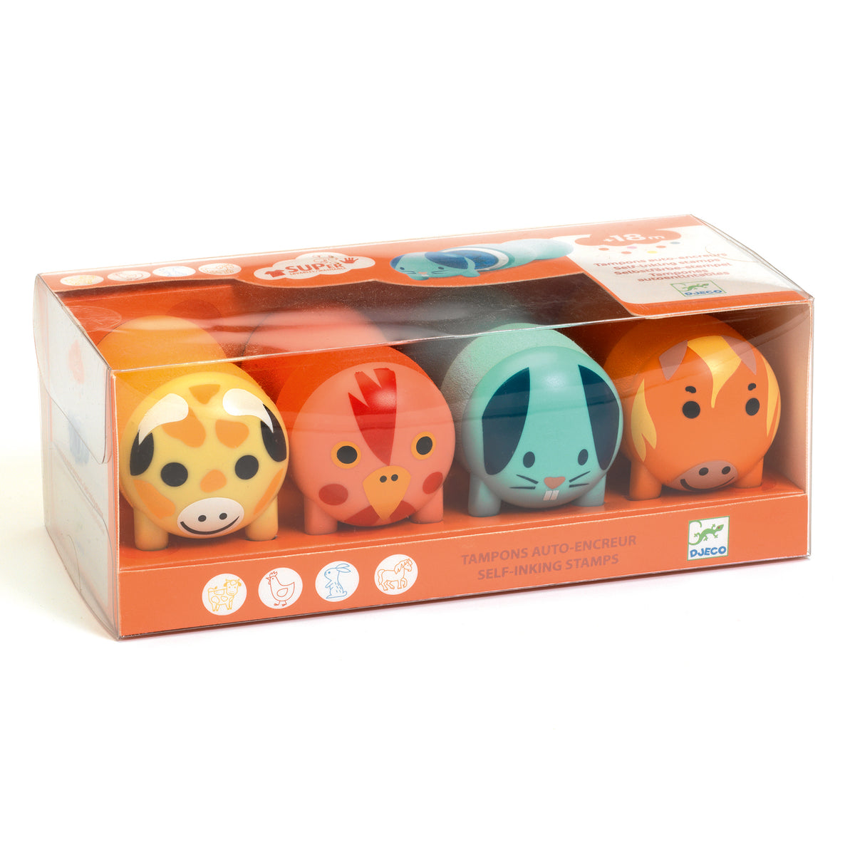 יצירה לקטנטנים חומרים - חותמות חיות חווה Default Title