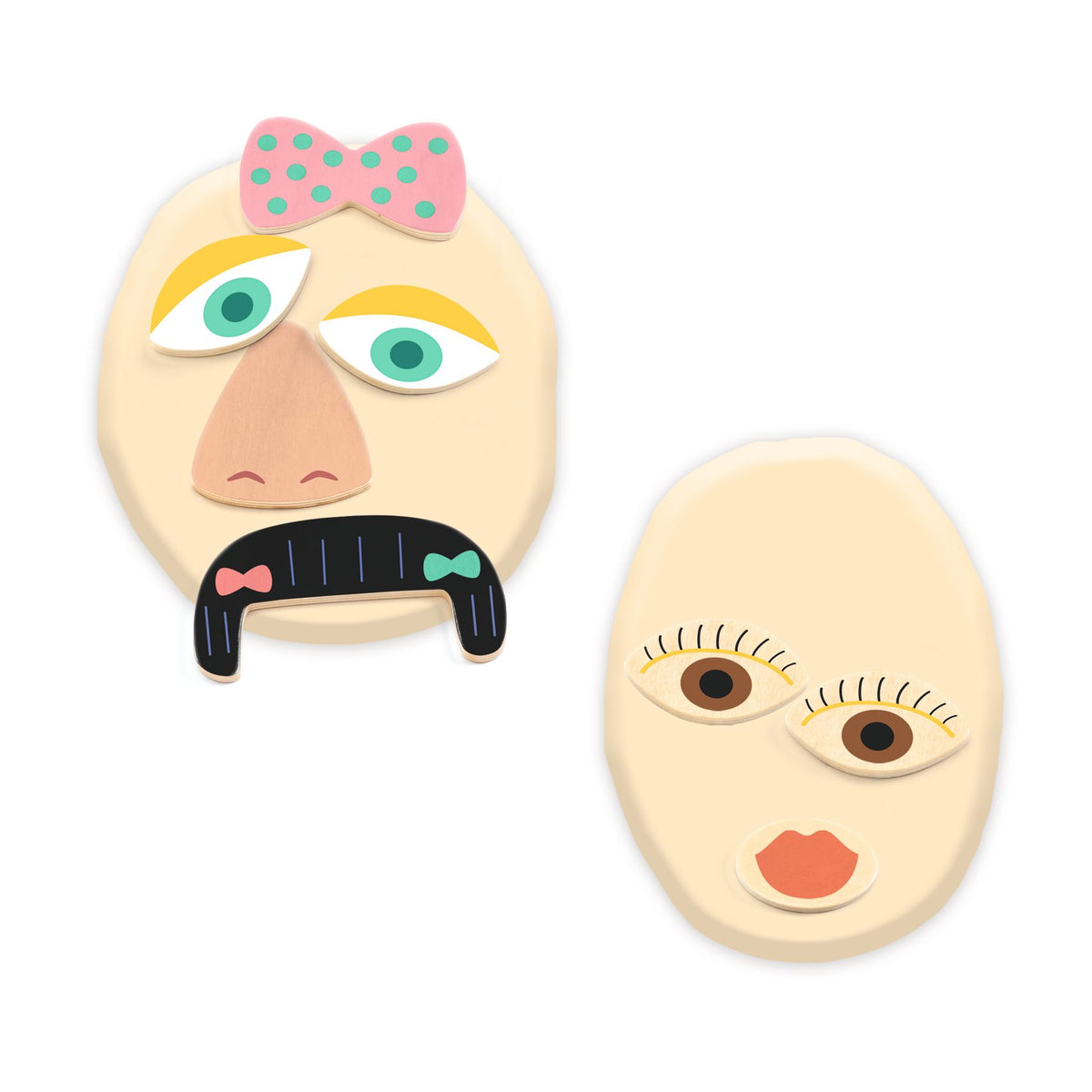 יצירה לקטנטנים בצק - פנים מצחיקות Default Title