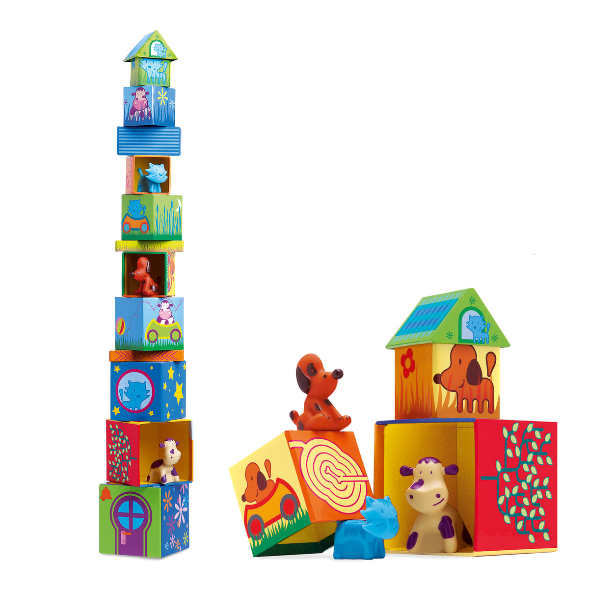 קובמינו - חיות עם קוביות