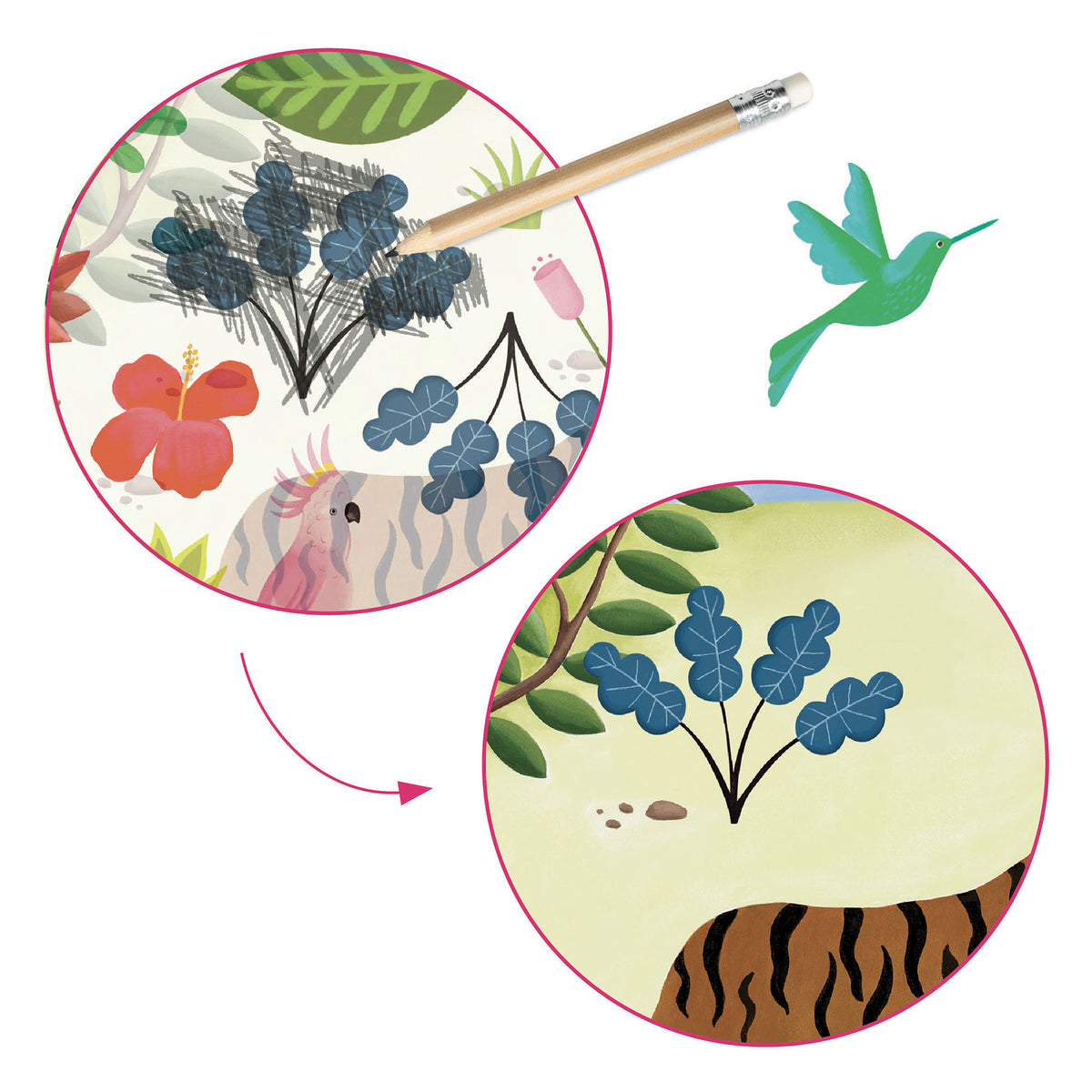 יצירה בהשראת אמנים -  רוסו מדבקות עפרון Default Title