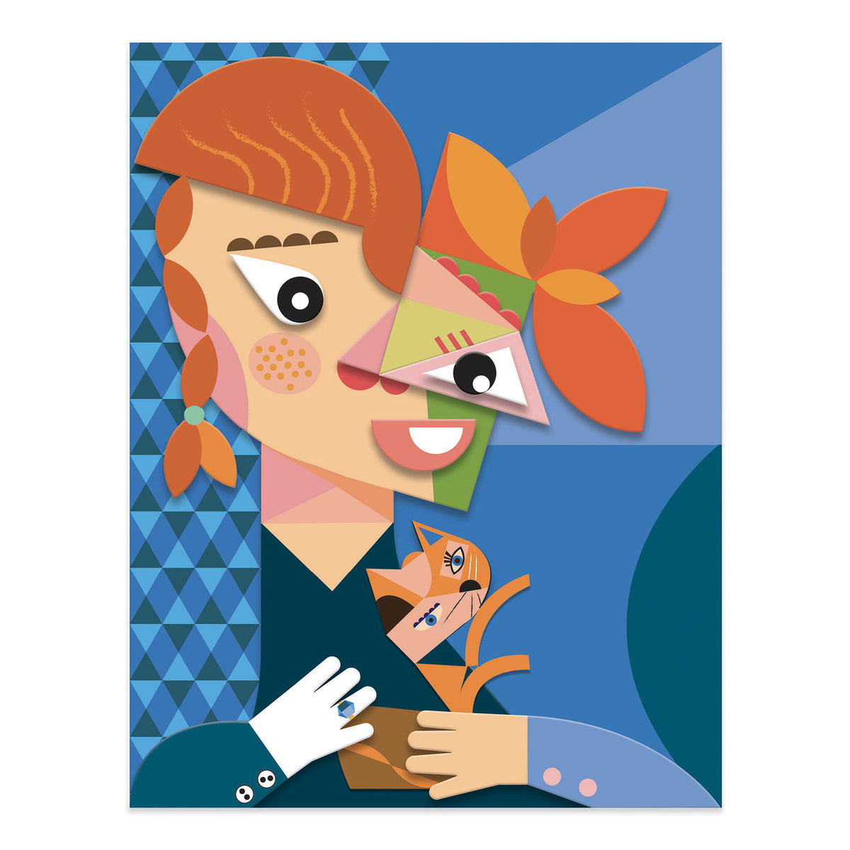 יצירה בהשראת אמנים -  פיקאסו קולאז Default Title