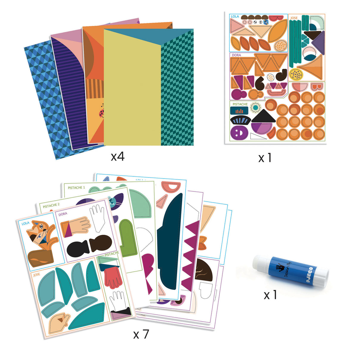 יצירה בהשראת אמנים -  פיקאסו קולאז Default Title