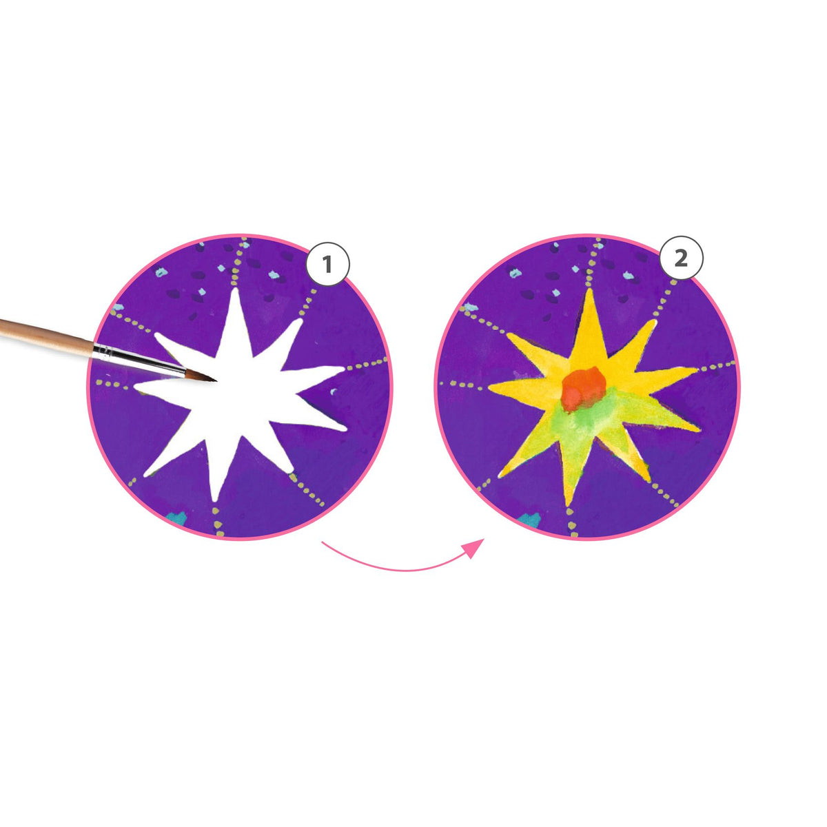 יצירה בהשראת אמנים -  מארק שאגאל,צבעי מים Default Title