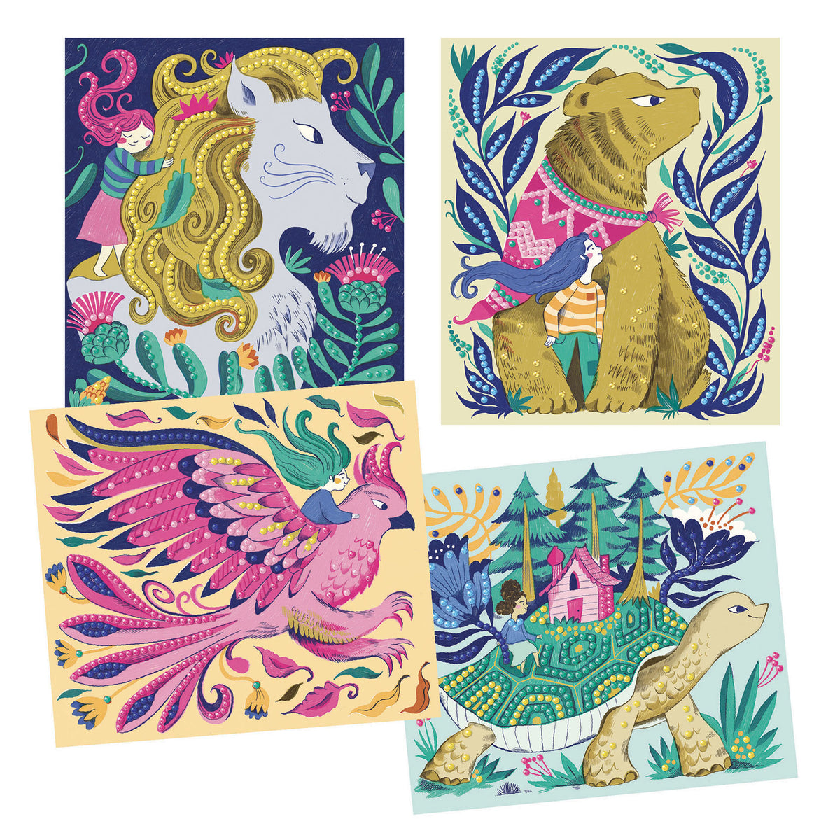 יצירה הדבקת חרוזים - חיות מיתולוגיות Default Title