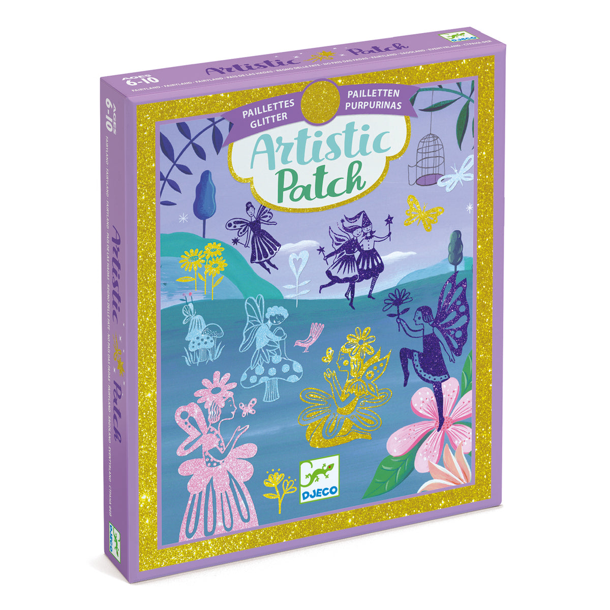 יצירה - ערכת הדבקה נוצץ פיות