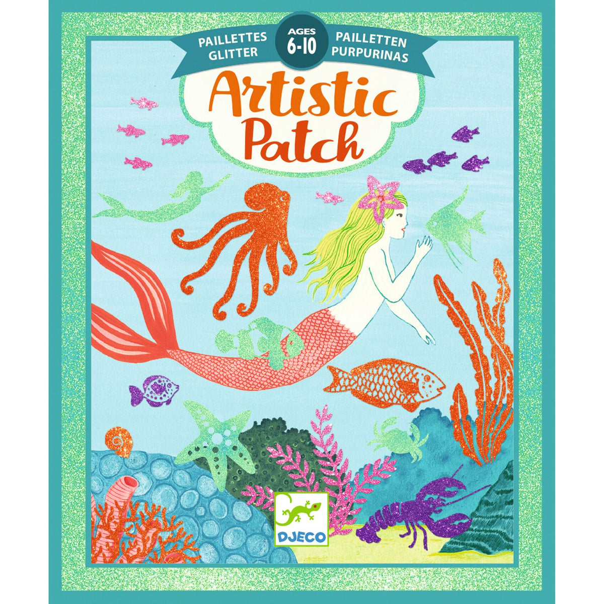 יצירה - ערכת הדבקה נוצץ אוקיאנוס