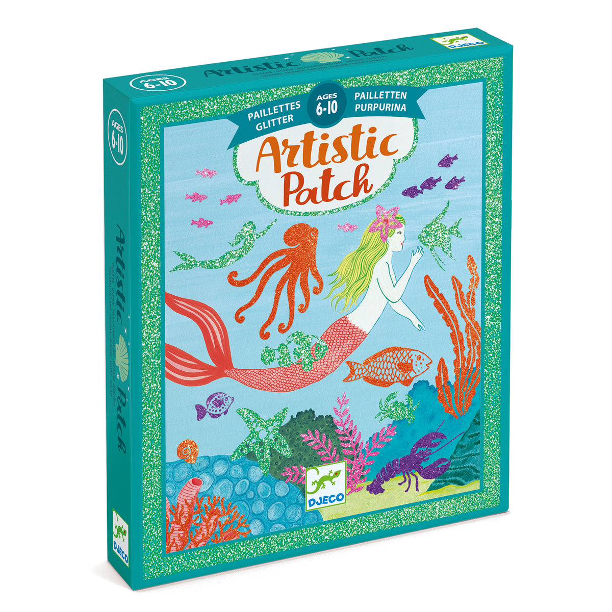 יצירה - ערכת הדבקה נוצץ אוקיאנוס