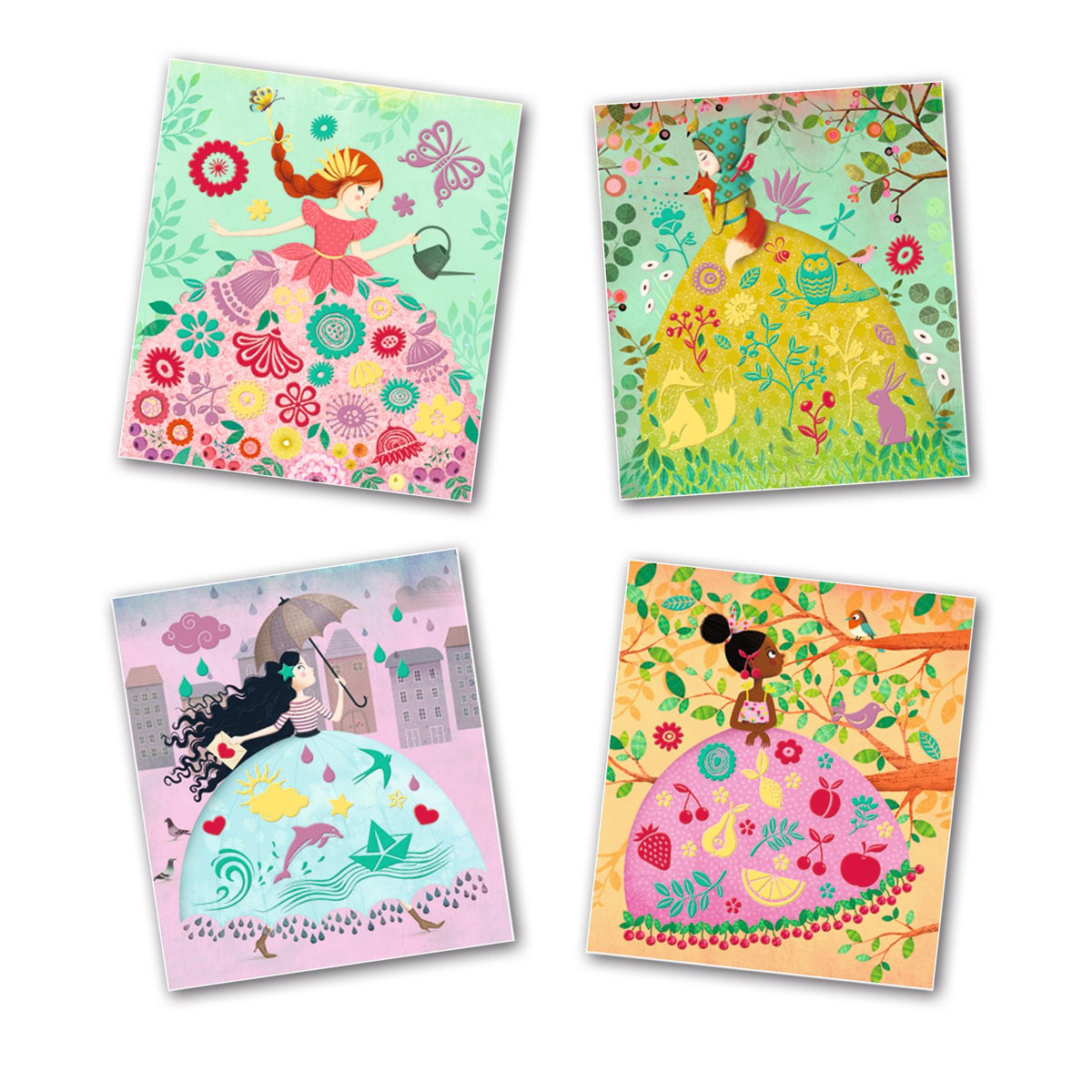 יצירה - ערכת הדבקה קטיפה שמלות