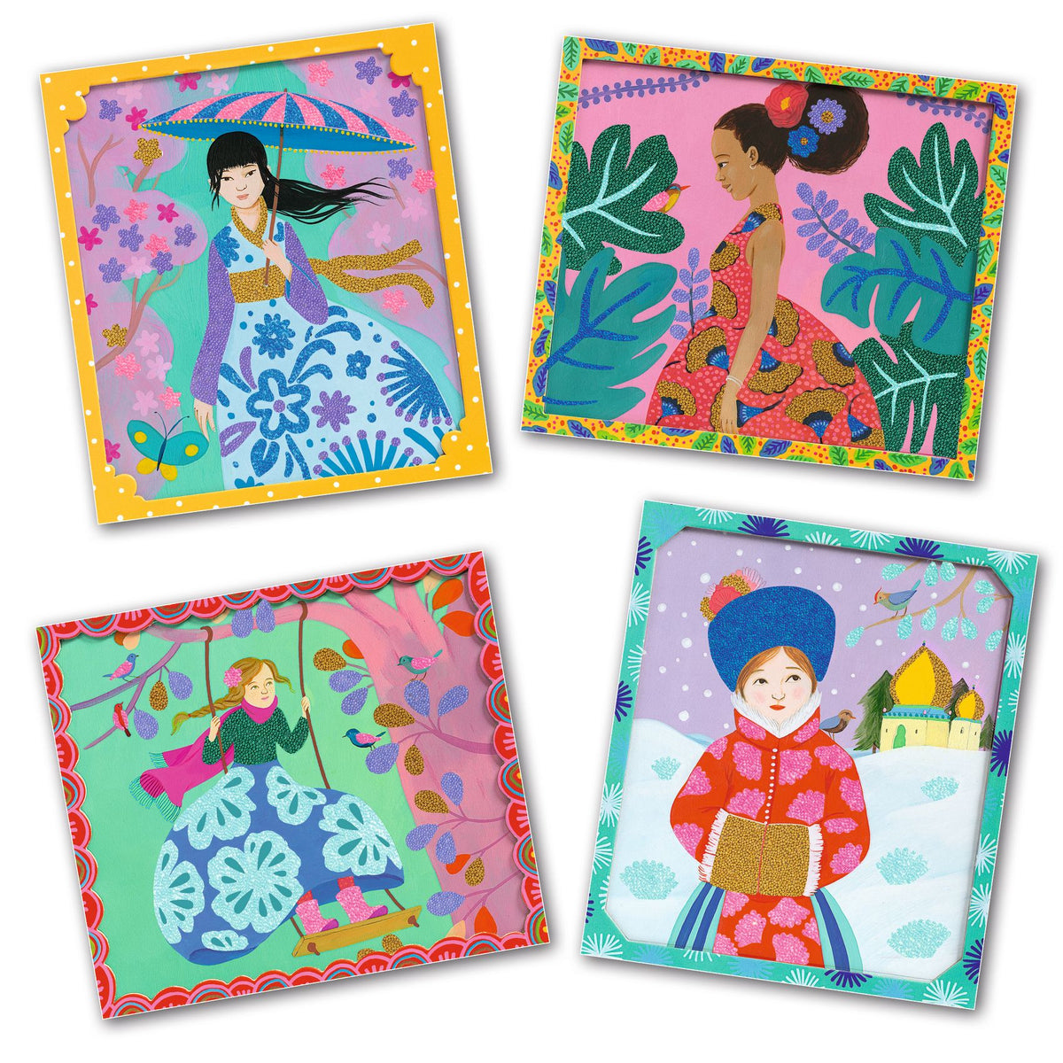 יצירה - חרוזי מיקרו מסביב לעולם