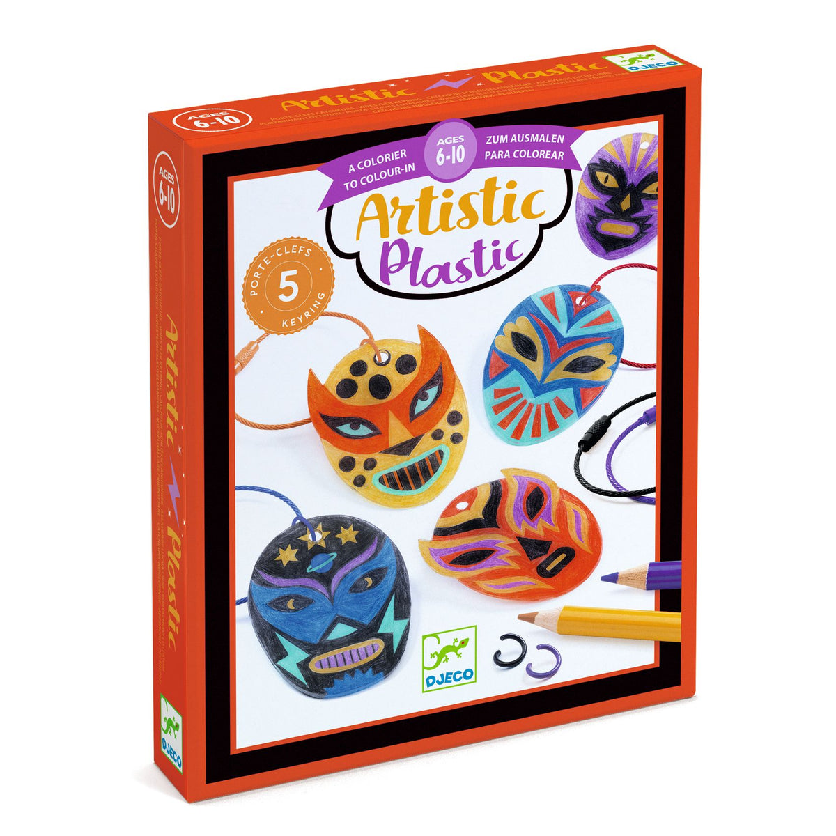 יצירה שרינקי דינקס - מחזיקי מפתחות מסיכות האבקות Default Title