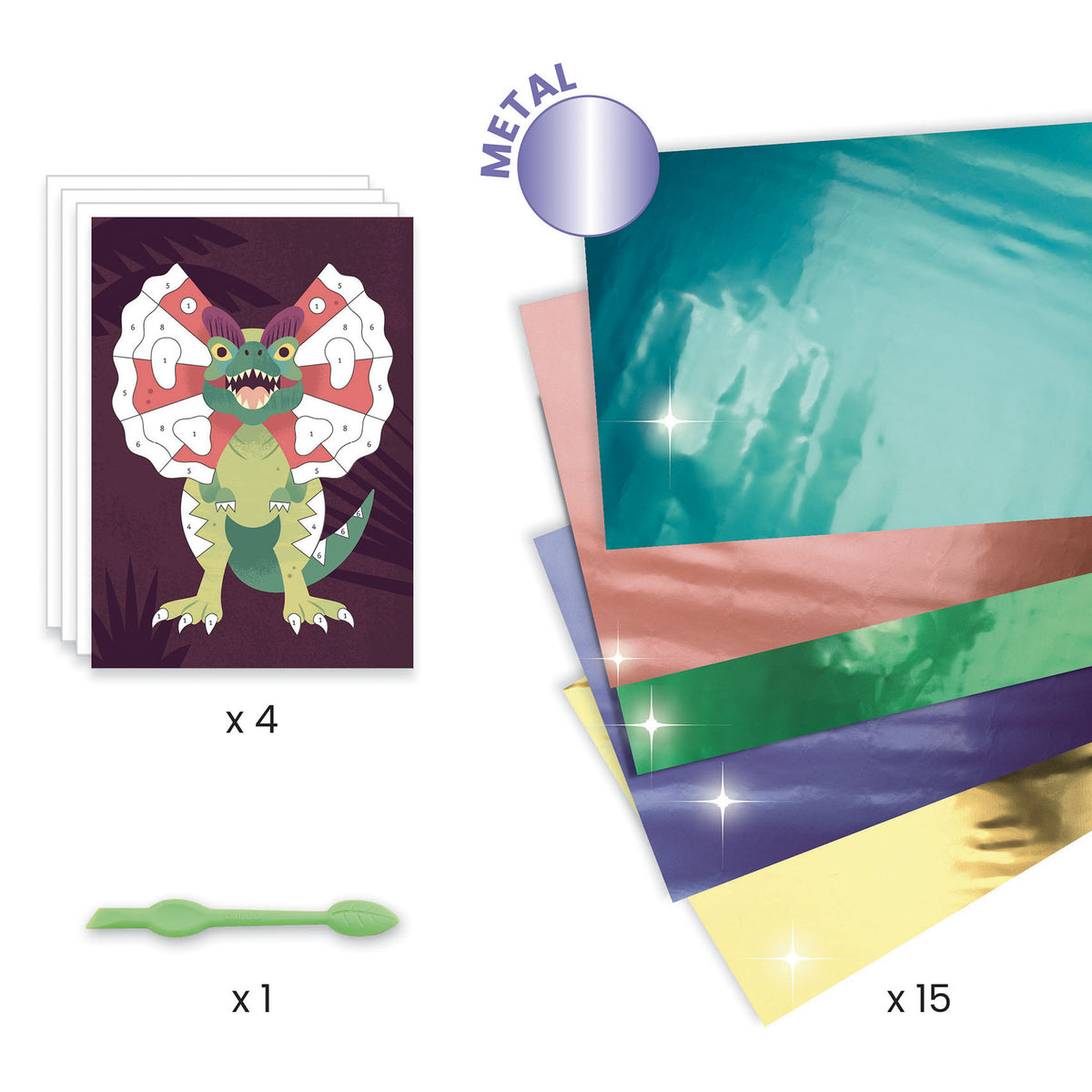 יצירה עם דפי פויל - דינוזאורים Default Title