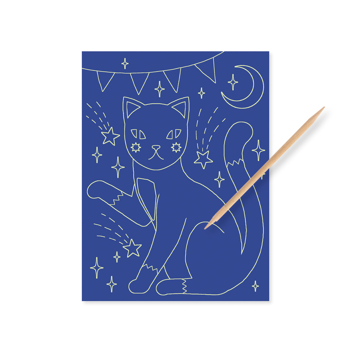 יצירה - חריטה זוהרים ליליים