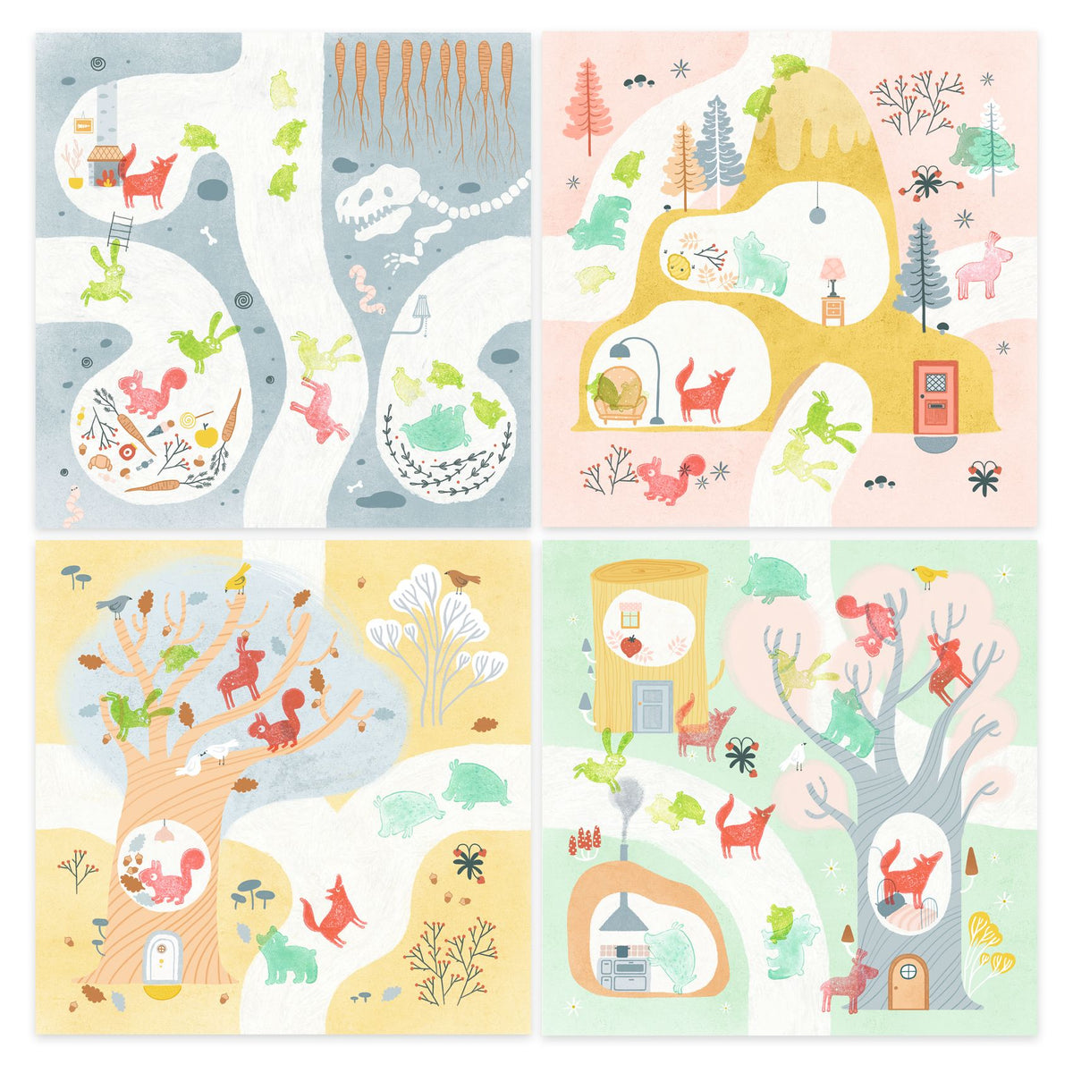 יצירה לקטנטנים חותמות - חיים בטבע Default Title