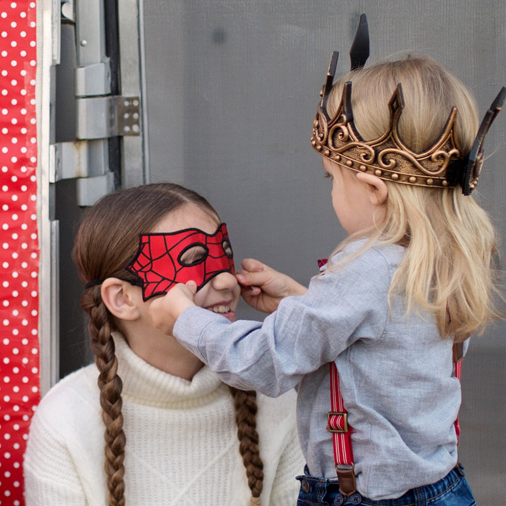 תחפושת - מסיכה דו צדדית איש העכביש/העטלף Default Title