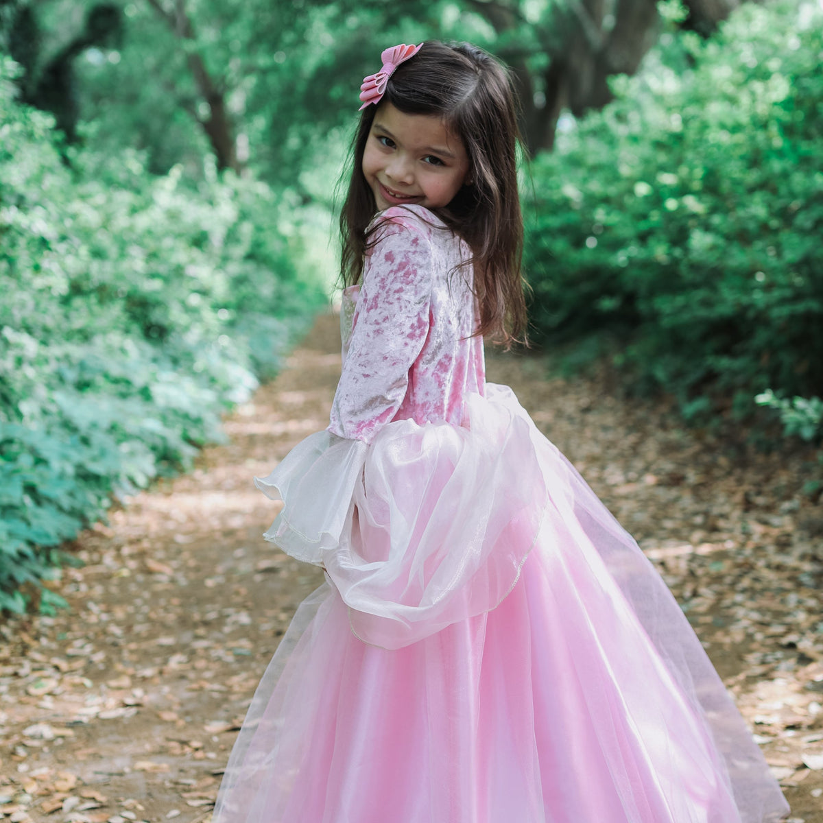 תחפושת 5/6 - שמלת נסיכה שושנה ורודה Default Title