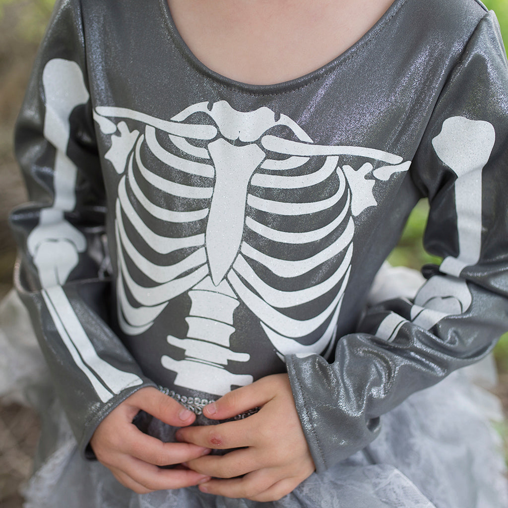 תחפושת 7/8 - מכשפת השלדים ( כולל מסיכה) Default Title