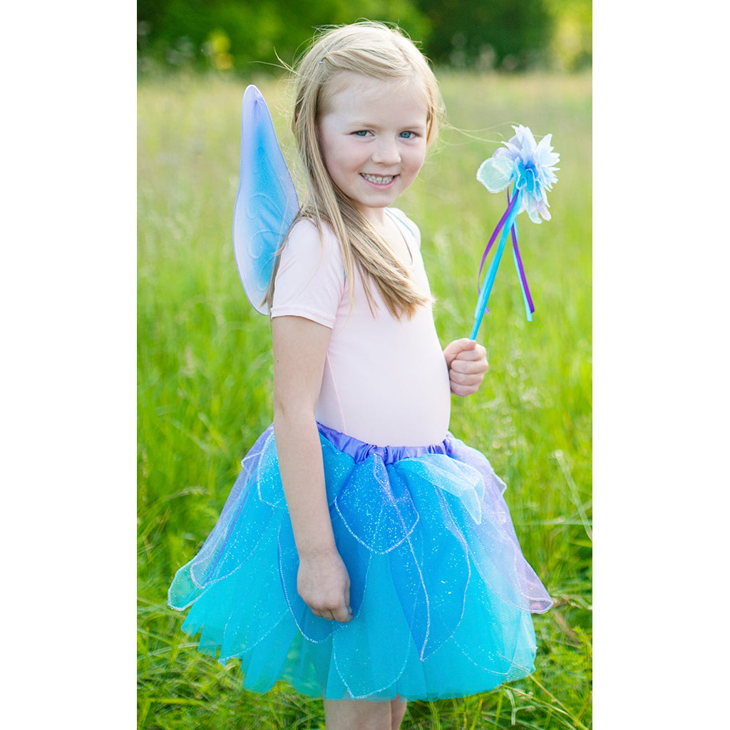 תחפושת 4/7 - חצאית, כנפיים ושרביט כחול Default Title