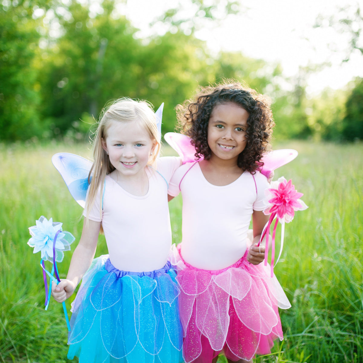 תחפושת 4/7 - חצאית, כנפיים ושרביט כחול Default Title