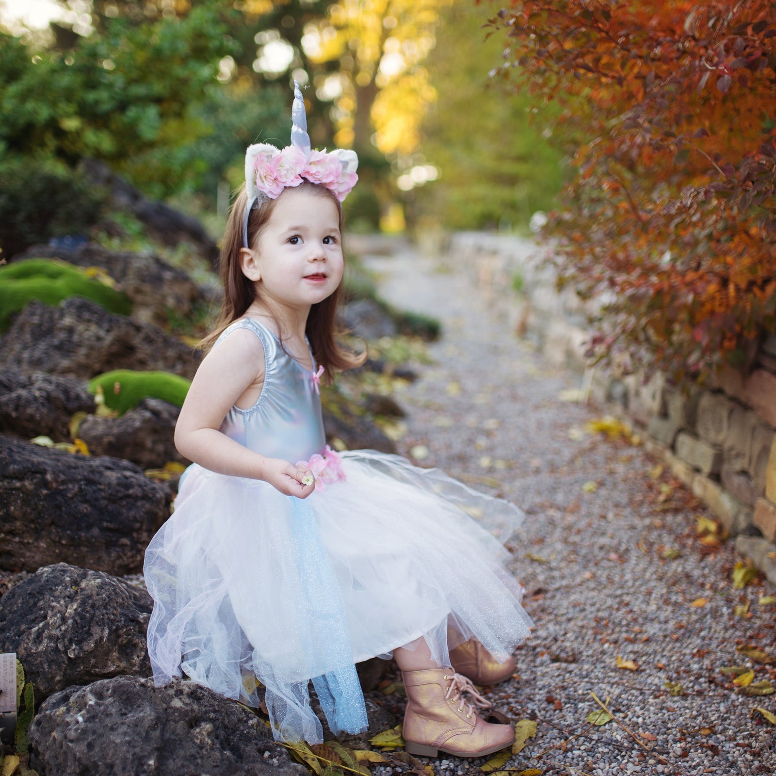 תחפושת 4/7 - חד קרן חצאית וקשת Default Title