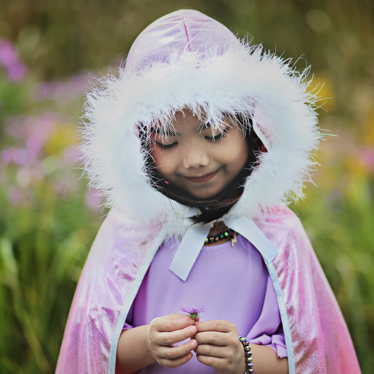 תחפושת 4/6 - גלימה נסיכה ורודה Default Title