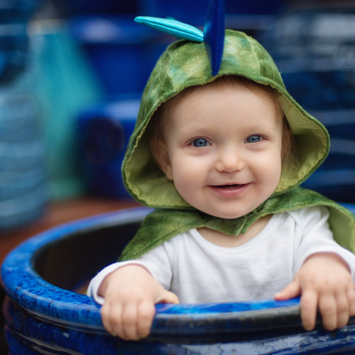 תחפושת 2/3 - גלימת דרקון ירוק קטנטנים Default Title