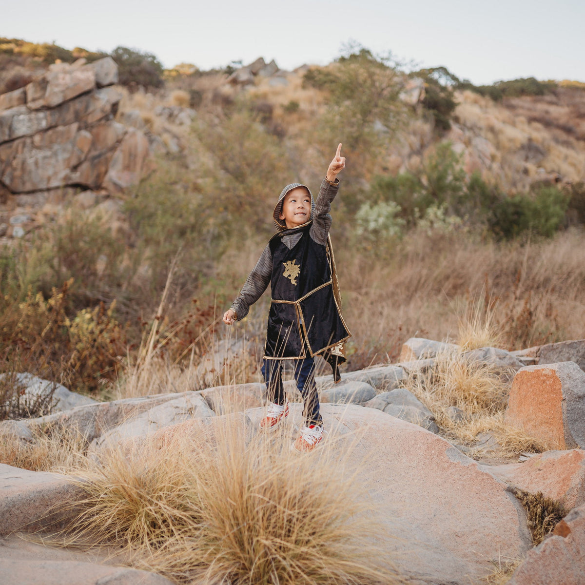 תחפושת 5/6 - טוניקת אביר מוזהבת Default Title