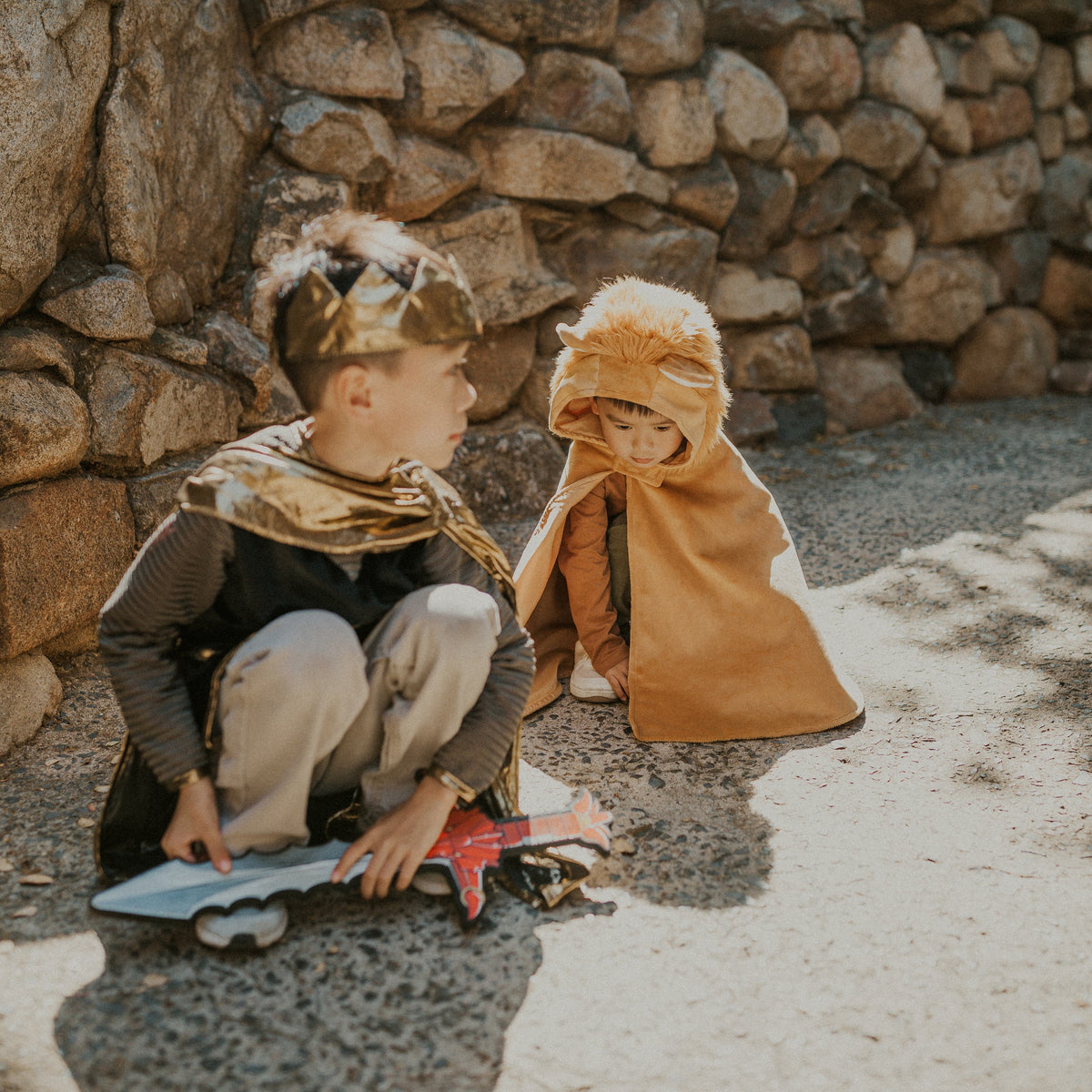 תחפושת 5/6 - טוניקת אביר מוזהבת Default Title