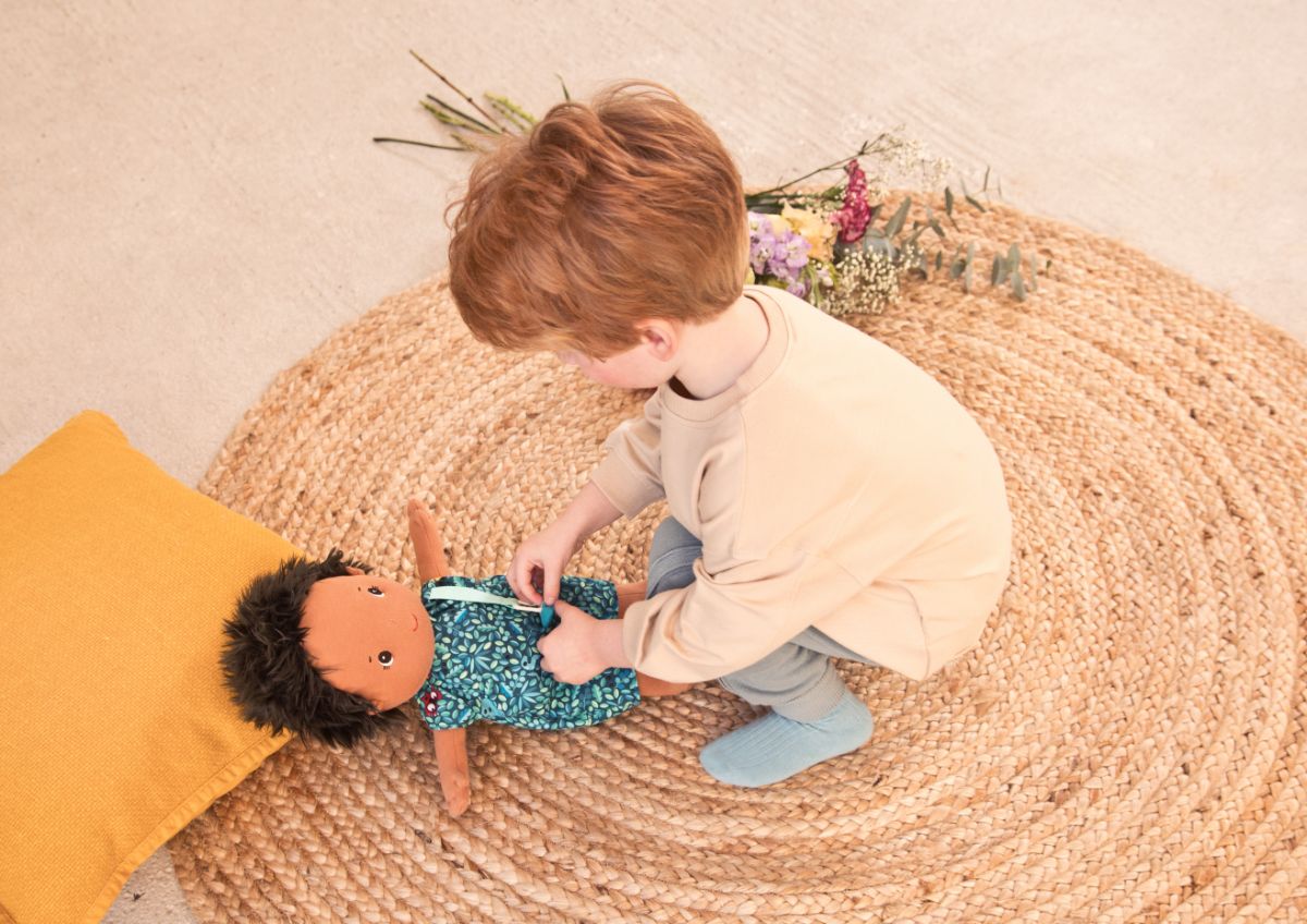 בובה 36 סמ - סשה עם מוצץ Default Title