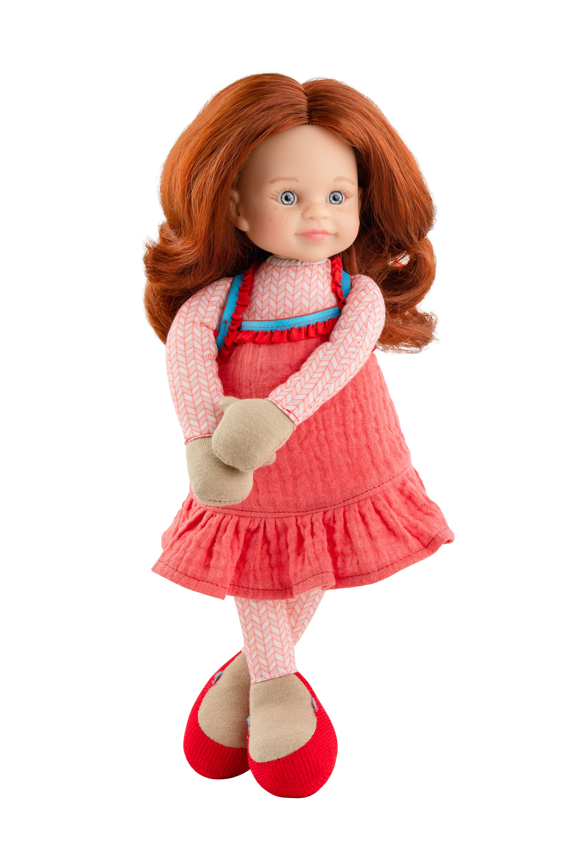 בובה רכה - החברה ראשונה שלי  קליאו שמלה אדומה Default Title