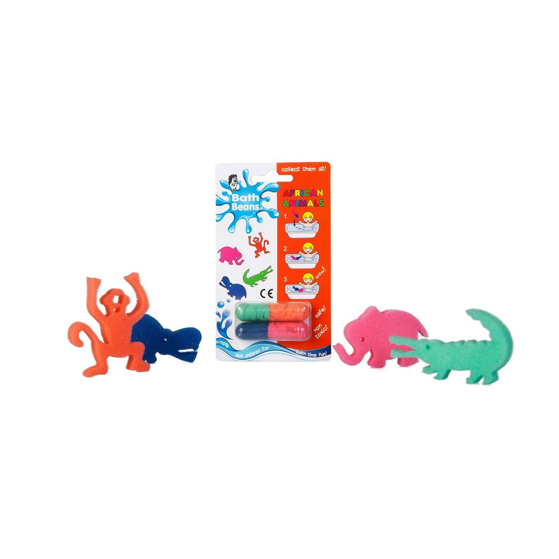 קפסולת הפתעה - 4 חיות אפריקה