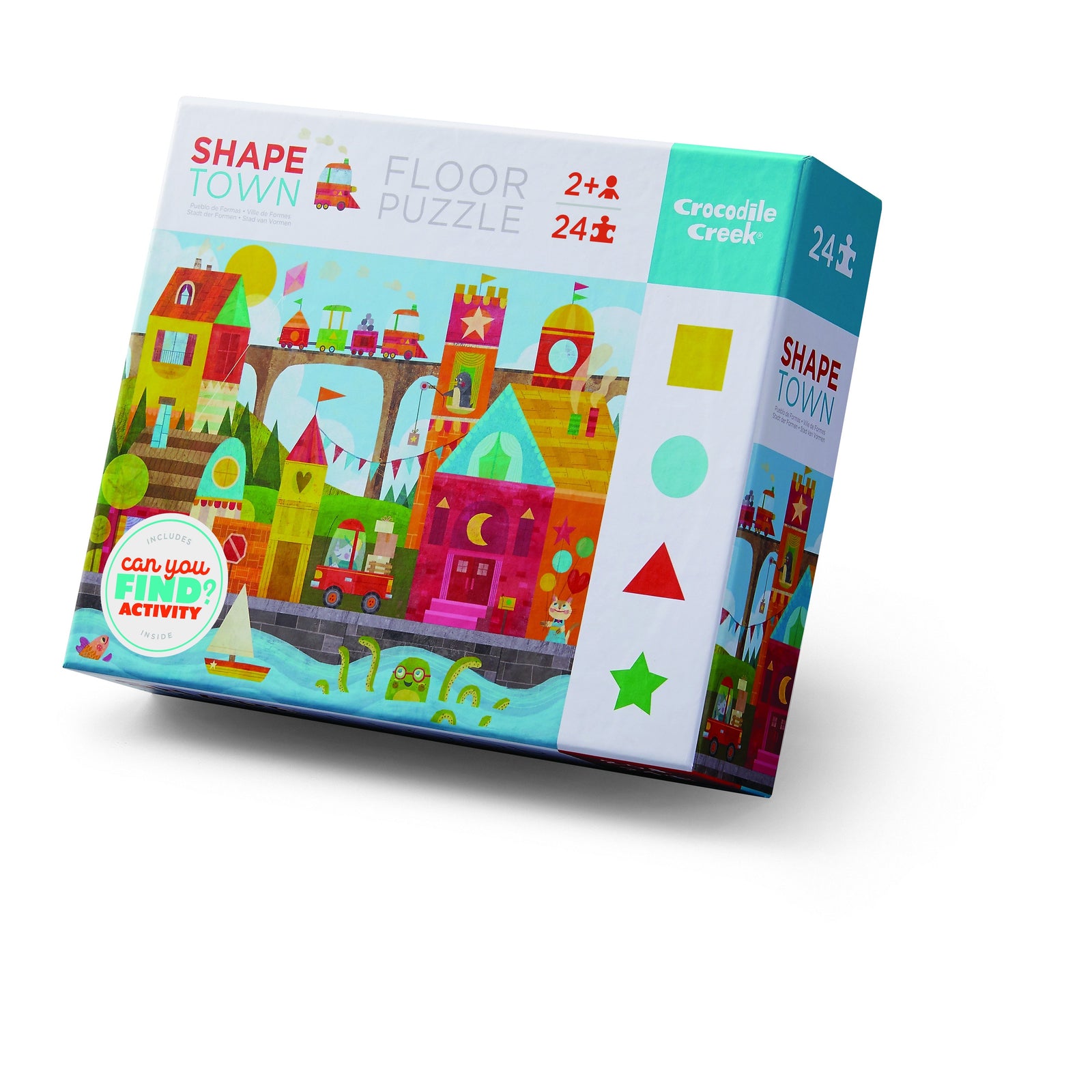 פאזל 24 לימודי - צורות העיר