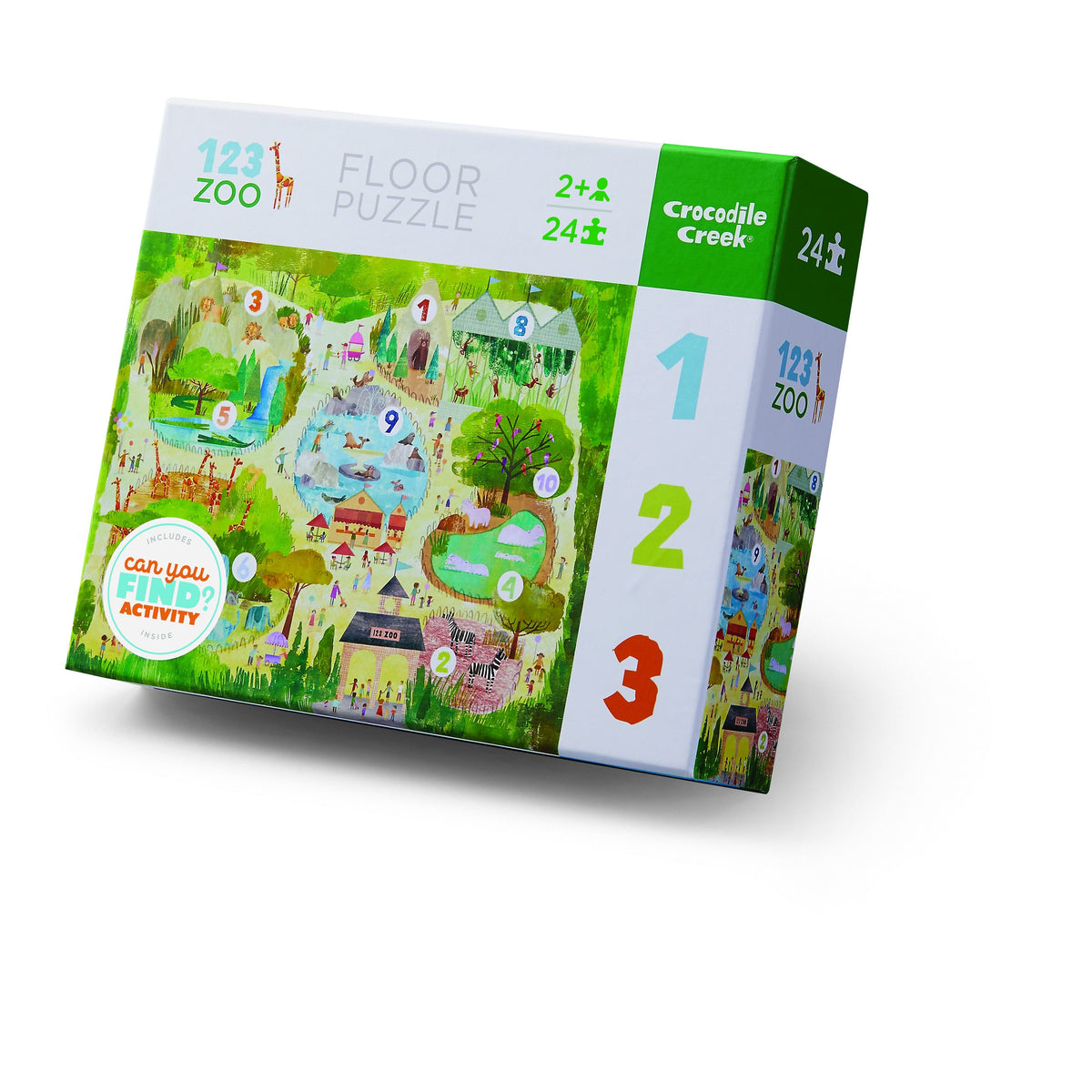 פאזל 24 לימודי - מספרים בספארי