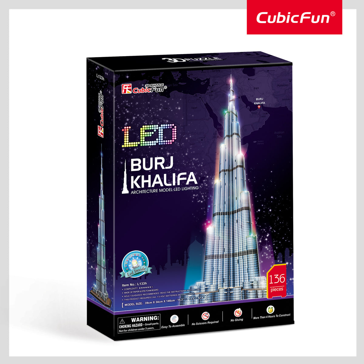 לד - בורדג&#39; חאליפה דובאי ( רמה 8)