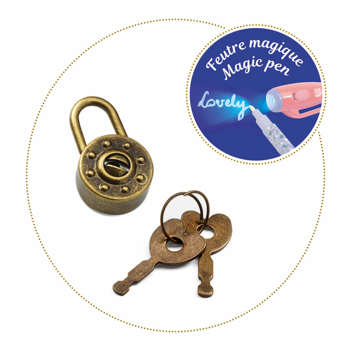 יומן סודי עם עט סתרים - אואן