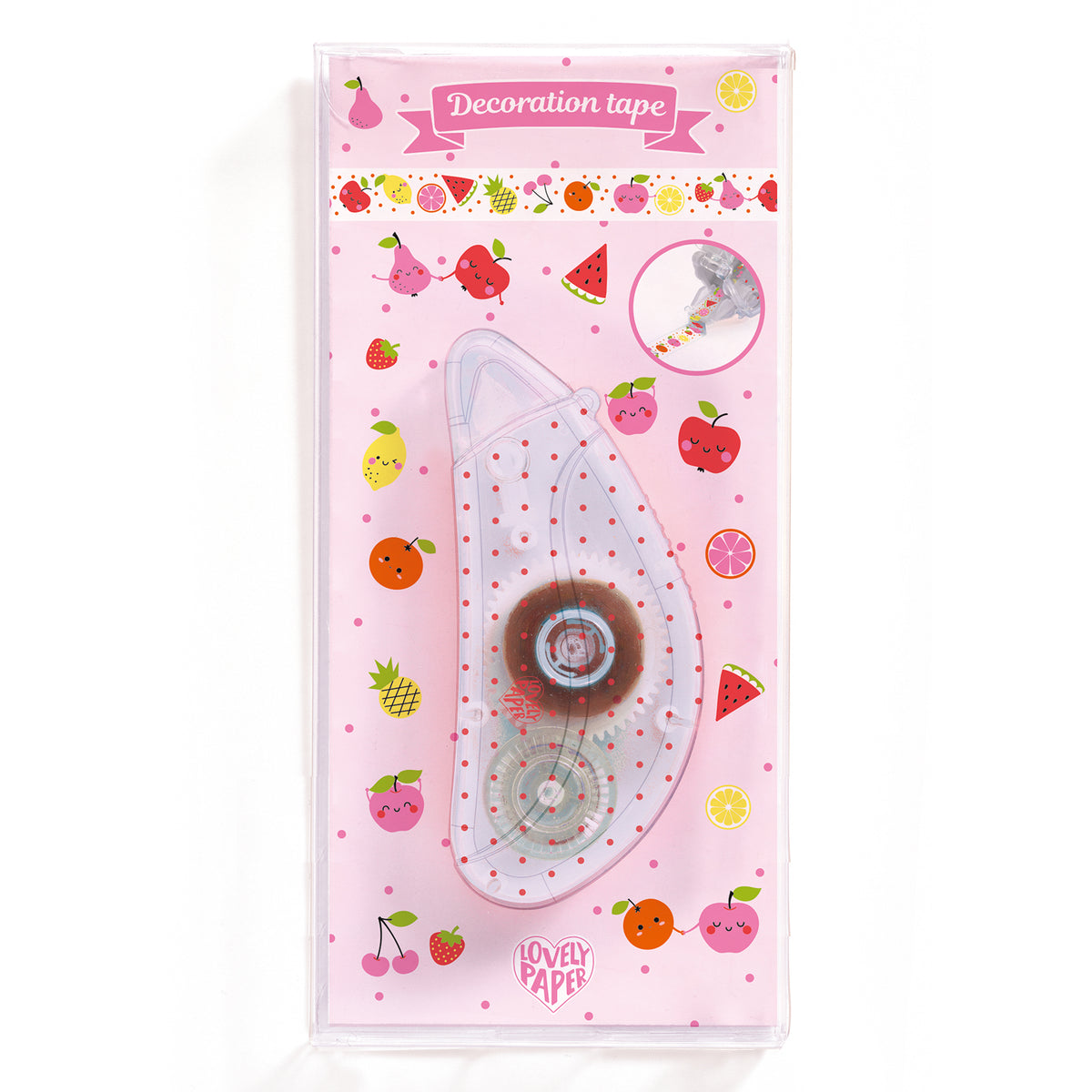 ניירת - סלוטייפ מעוצב פירות