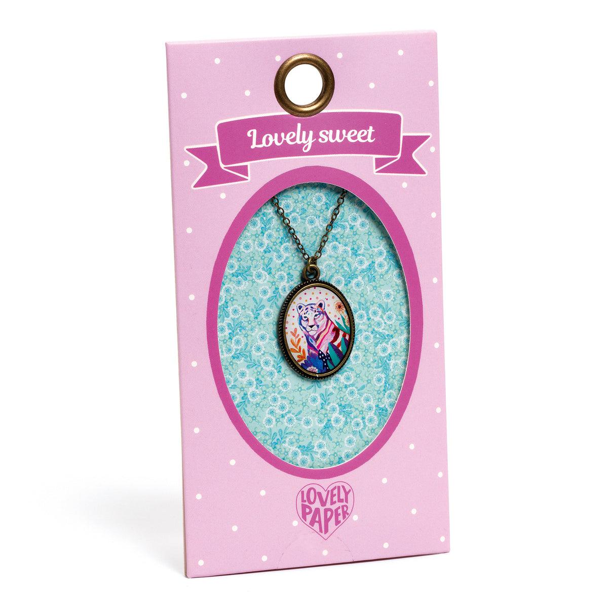 שרשרת מדליון - טיגריס