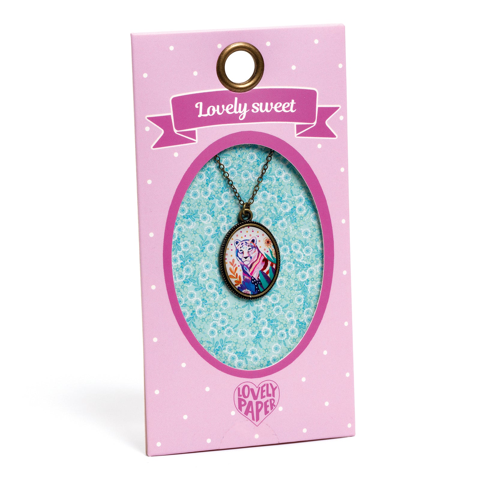 שרשרת מדליון - טיגריס