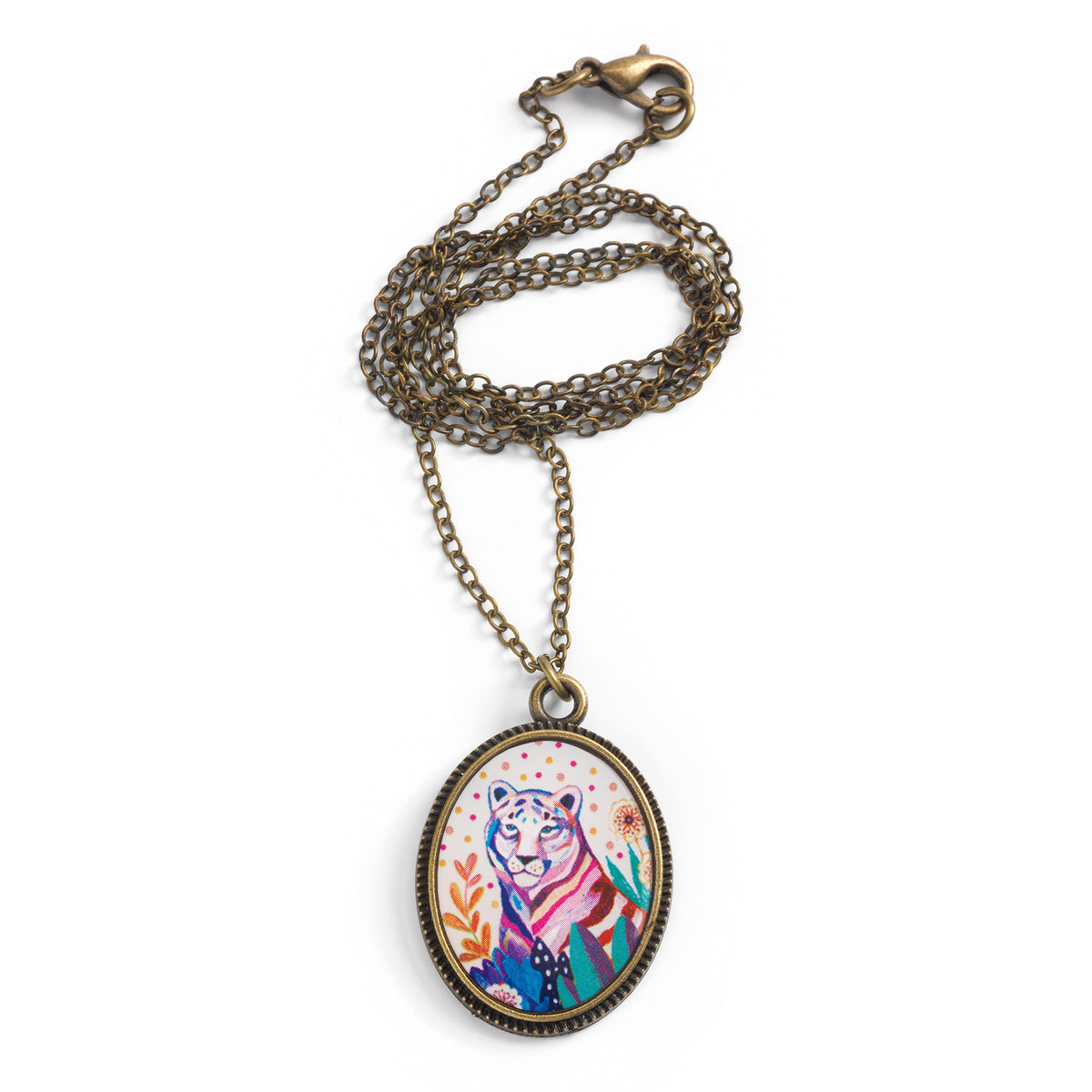 שרשרת מדליון - טיגריס