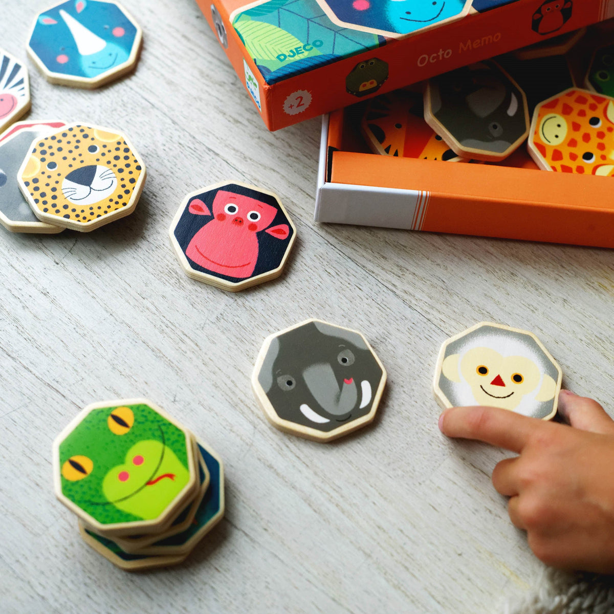 משחק זכרון מעץ - אוקטו