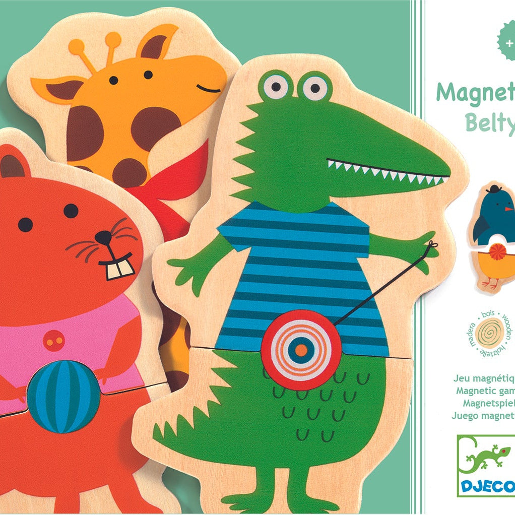 מגנטים עץ 2 חלקים - פופיק