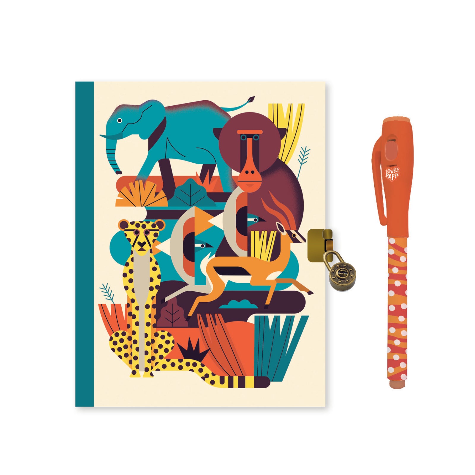 יומן סודי עם עט סתרים - אואן