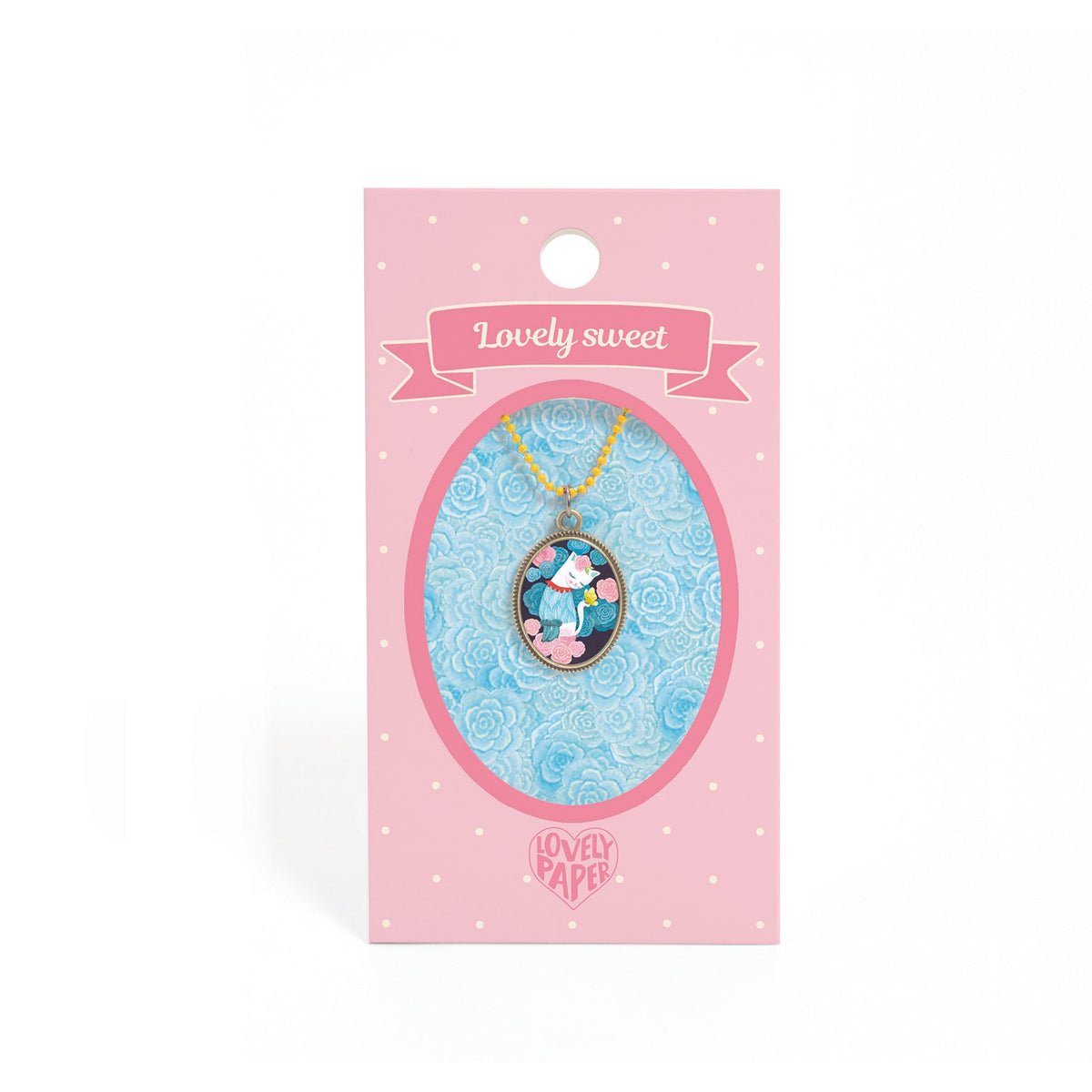 שרשרת מדליון - חתולה