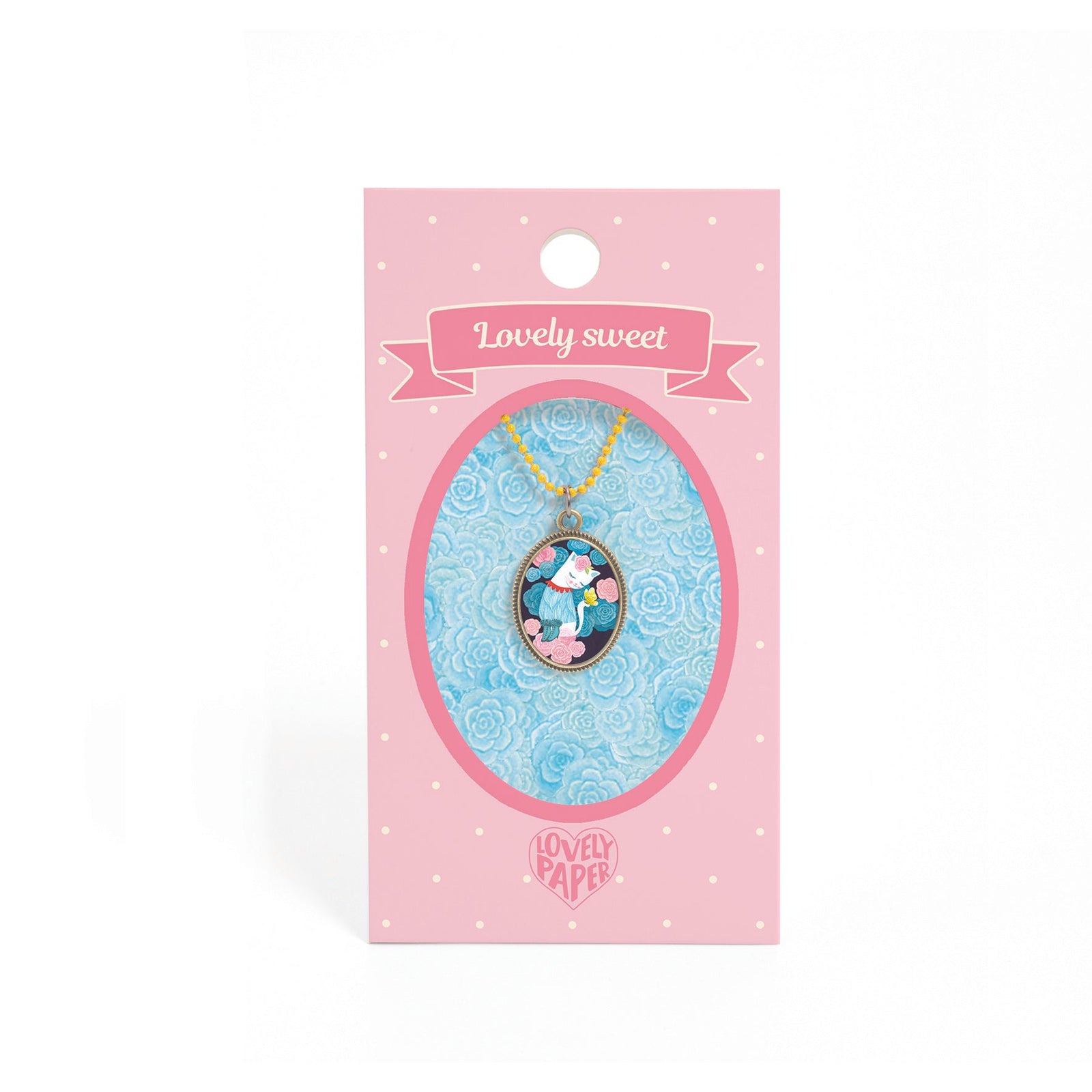 שרשרת מדליון - חתולה