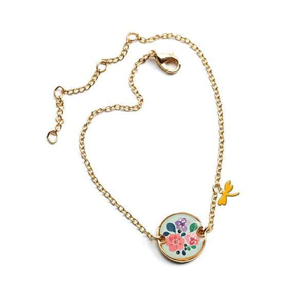 תכשיטים - צמיד  פרחוני