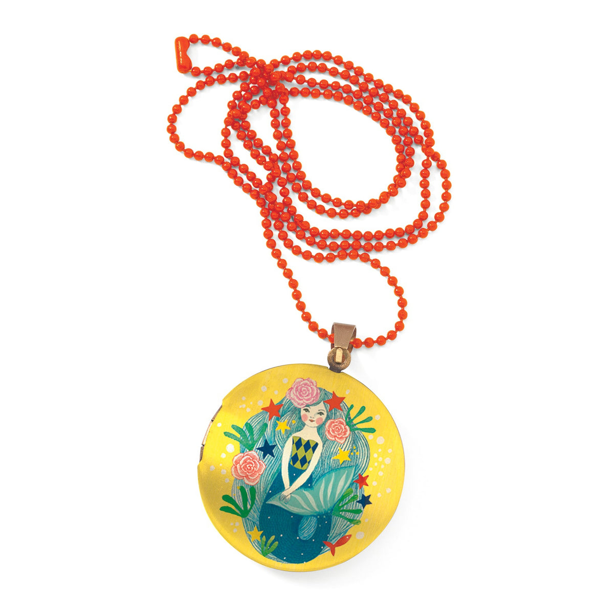 שרשרת עם תליון משכית - בת הים