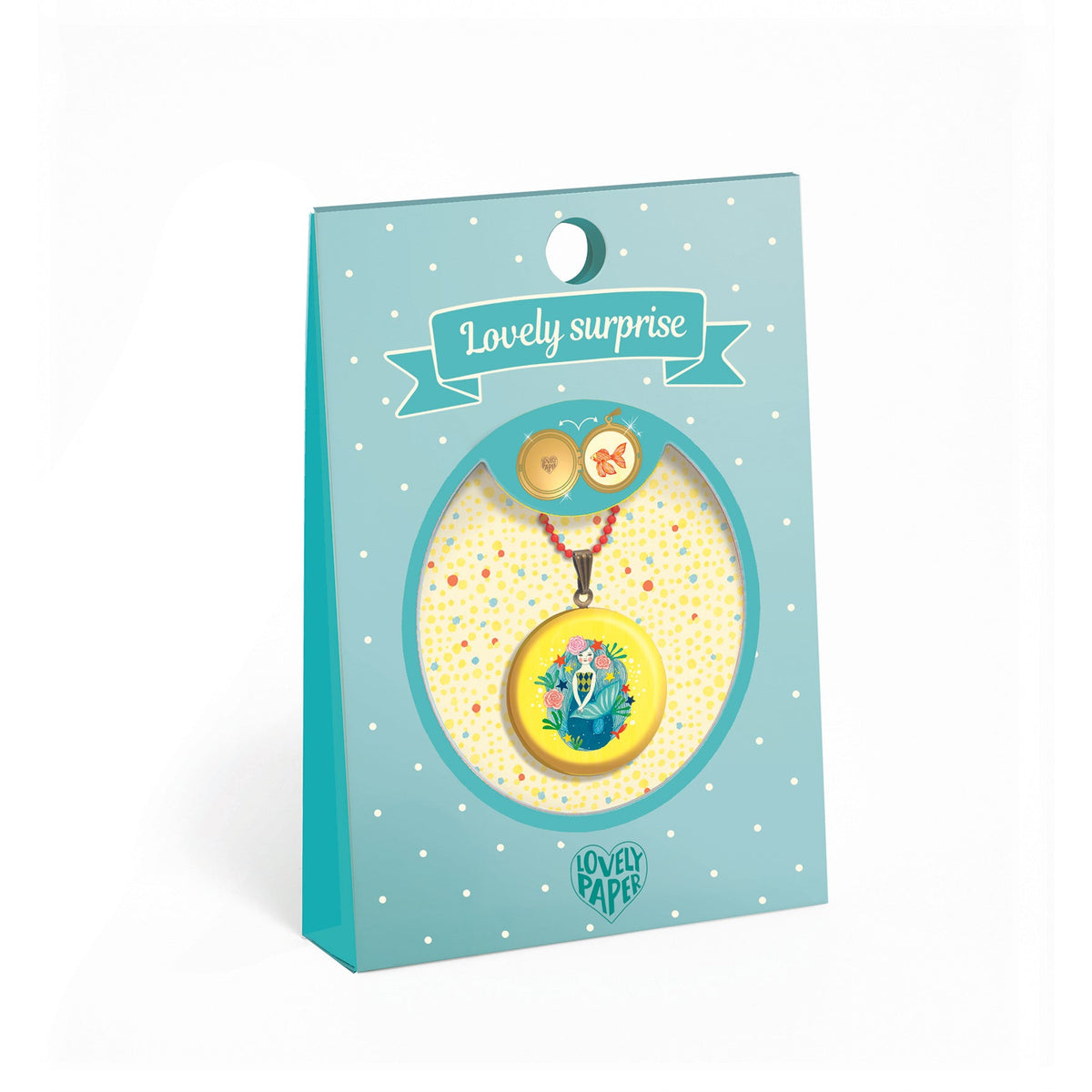 שרשרת עם תליון משכית - בת הים